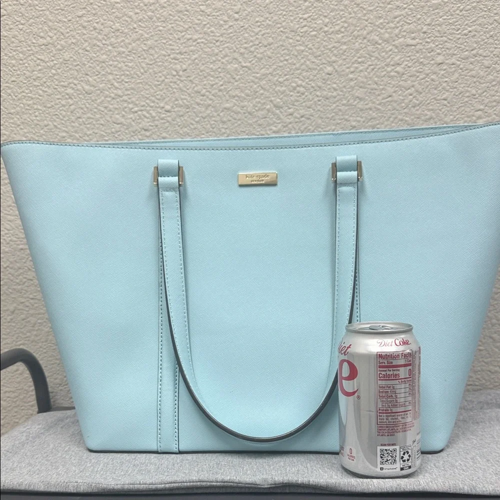Kate Spade Sky Blue XL Tote Bag